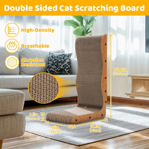 L-shaped Cat Scratcher