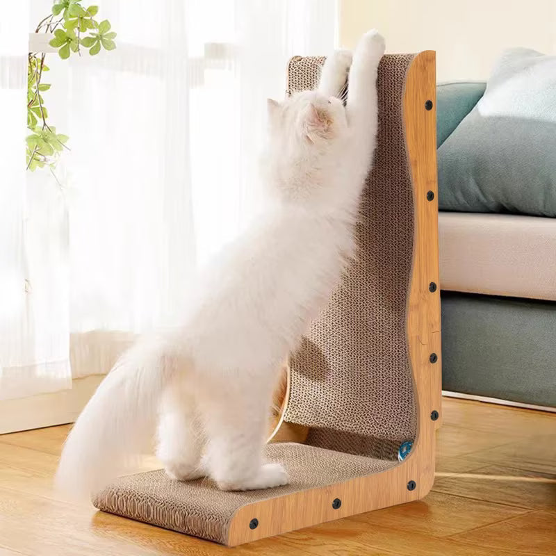 L-shaped Cat Scratcher